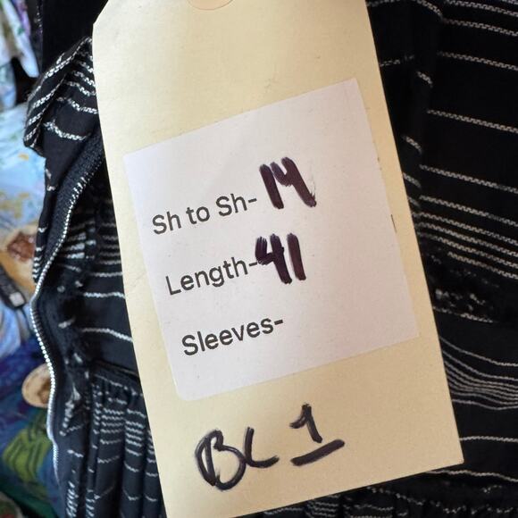 Vintage 1950s Velvet Striped Cotton Fit & Flare Party Dress Cupcake Black White - Picture 16 of 16